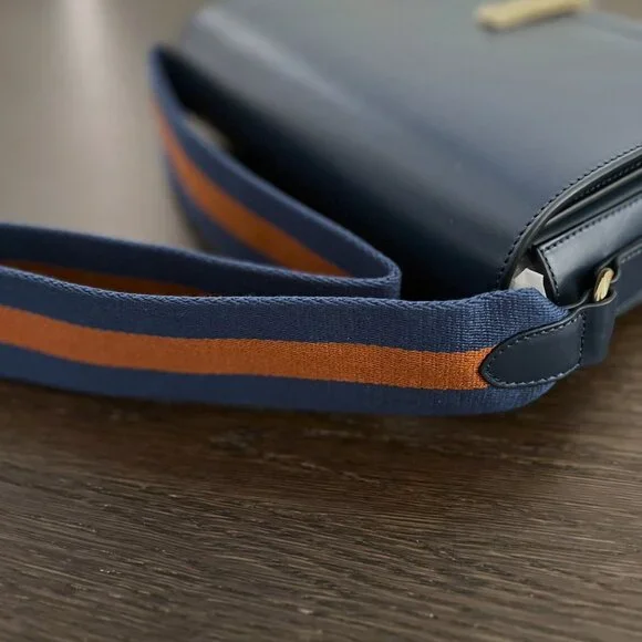 NWT - A.P.C. Ava Shoulder Bag - Marine - Picture 3 of 9